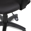 Alera Essentia Series Swivel Task Chair, Supports Up To 275 Lb, 17.71" To 22.44" Seat Height, Black