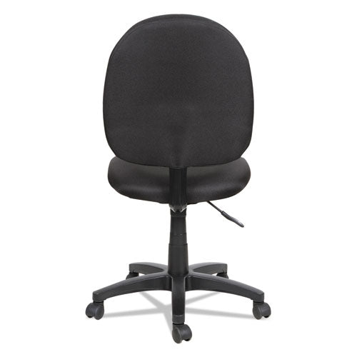 Alera Essentia Series Swivel Task Chair, Supports Up To 275 Lb, 17.71" To 22.44" Seat Height, Black