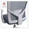 Mesh Back Fabric Task Chair, Supports Up To 275 Lb, 17.32" To 21.1" Seat Height, Seafoam Blue Seat/back