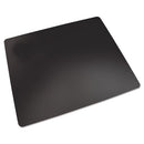 Rhinolin Ii Desk Pad With Antimicrobial Protection, 17 X 12, Black