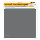 Accutrack Slimline Mouse Pad, 8.75 X 8, Graphite