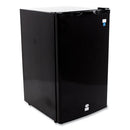 4.4 Cu.ft. Auto-defrost Refrigerator, 19.25 X 22 X 33, Black