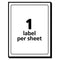 Removable Multi-use Labels, Inkjet/laser Printers, 3 X 5, White, 40/pack, (5450)