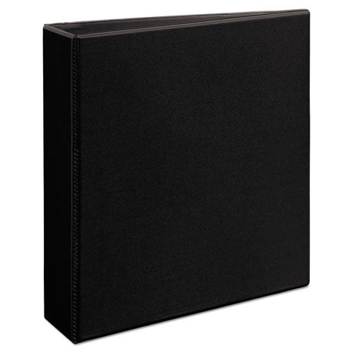 Heavy-duty Non Stick View Binder With Durahinge And Slant Rings, 3 Rings, 2" Capacity, 11 X 8.5, Black, (5500)