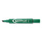 Marks A Lot Large Desk-style Permanent Marker, Broad Chisel Tip, Green, Dozen (8885)