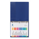 Customizable Toc Ready Index Multicolor Tab Dividers, 15-tab, 1 To 15, 11 X 8.5, White, Traditional Color Tabs, 6 Sets