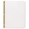 Index Dividers With White Labels, 5-tab, 11 X 8.5, White, 5 Sets