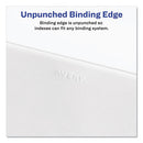 Preprinted Legal Exhibit Side Tab Index Dividers, Avery Style, 10-tab, 2, 11 X 8.5, White, 25/pack