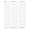 Big Tab Printable White Label Tab Dividers, 5-tab, 11 X 8.5, White, 20 Sets