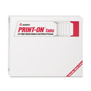 Customizable Print-on Dividers, Unpunched, For Xerox 5090 Copiers, 5-tab, 11 X 8.5, White, 30 Sets