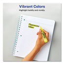 Hi-liter Desk-style Highlighters, Fluorescent Orange Ink, Chisel Tip, Orange/black Barrel, Dozen