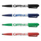 Marks A Lot Pen-style Dry Erase Marker Value Pack, Medium Chisel Tip, Assorted Colors, 24/set (29860)