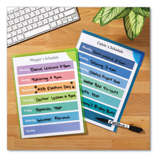 Marks A Lot Pen-style Dry Erase Marker Value Pack, Medium Chisel Tip, Assorted Colors, 24/set (29860)