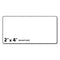 Labels, Laser Printers, 2 X 4, White, 10/sheet, 250 Sheets/box