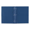 Two-pocket Folder, Prong Fastener, 0.5" Capacity, 11 X 8.5, Dark Blue, 25/box