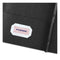 Two-pocket Folder, Prong Fastener, 0.5" Capacity, 11 X 8.5, Black, 25/box