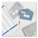 Easy Peel White Address Labels W/ Sure Feed Technology, Laser Printers, 0.66 X 1.75, White, 60/sheet, 100 Sheets/pack