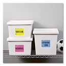 Shipping Labels W/ Trueblock Technology, Laser Printers, 3.33 X 4, White, 6/sheet, 100 Sheets/box