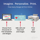 Printable Postcards, Laser, 80 Lb, 4 X 6, Uncoated White, 100 Cards, 2/cards/sheet, 50 Sheets/box