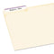 Permanent Trueblock File Folder Labels With Sure Feed Technology, 0.66 X 3.44, White, 30/sheet, 25 Sheets/pack