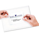 Repositionable Shipping Labels W/surefeed, Inkjet, 3.33 X 4, White, 150/box