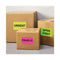 High-visibility Permanent Laser Id Labels, 5.5 X 8.5, Neon Green, 200/box