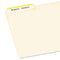 Permanent Trueblock File Folder Labels With Sure Feed Technology, 0.66 X 3.44, White, 30/sheet, 50 Sheets/box