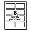 Vibrant Laser Color-print Labels W/ Sure Feed, 2 X 3.75, White, 200/pk