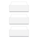 Ultra Tabs Repositionable Tabs, Wide And Slim: 3" X 1.5", 1/3-cut, White, 24/pack