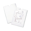 Top-load Clear Vinyl Envelopes W/thumb Notch, 4 X 6, Clear, 10/pack