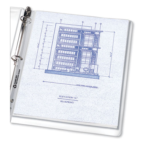Top-load Recycled Polypropylene Sheet Protector, Clear, 100/box