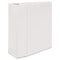 Heavy-duty View Binder With Durahinge And Locking One Touch Ezd Rings, 3 Rings, 5" Capacity, 11 X 8.5, White