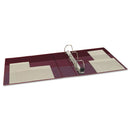 Heavy-duty Non-view Binder With Durahinge And One Touch Ezd Rings, 3 Rings, 2" Capacity, 11 X 8.5, Maroon