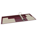 Heavy-duty Non-view Binder With Durahinge And Locking One Touch Ezd Rings, 3 Rings, 3" Capacity, 11 X 8.5, Maroon