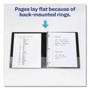 Heavy-duty View Binder With Durahinge And One Touch Slant Rings, 3 Rings, 0.5" Capacity, 11 X 8.5, Black