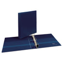 Heavy-duty View Binder With Durahinge And One Touch Ezd Rings, 3 Rings, 1" Capacity, 11 X 8.5, Navy Blue