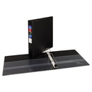 Heavy-duty Non-view Binder With Durahinge And One Touch Ezd Rings, 3 Rings, 1.5" Capacity, 11 X 8.5, Black