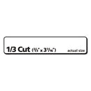 Removable File Folder Labels With Sure Feed Technology, 0.66 X 3.44, White, 30/sheet, 25 Sheets/pack