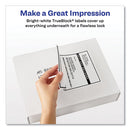 Shipping Labels W/ Trueblock Technology, Inkjet Printers, 2 X 4, White, 10/sheet, 25 Sheets/pack