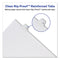 Preprinted Legal Exhibit Side Tab Index Dividers, Allstate Style, 26-tab, E, 11 X 8.5, White, 25/pack