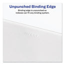 Preprinted Legal Exhibit Side Tab Index Dividers, Allstate Style, 10-tab, 29, 11 X 8.5, White, 25/pack