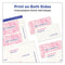 Printable Microperforated Business Cards W/sure Feed Technology, Inkjet, 2 X 3.5, Ivory, 250 Cards, 10/sheet, 25 Sheets/pack