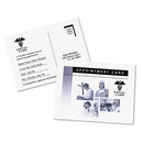 Photo-quality Printable Postcards, Inkjet, 74 Lb, 4.25 X 5.5, Glossy White, 100 Cards, 4 Cards/sheet, 25 Sheets/pack