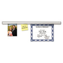 Grip-a-strip Display Rail, 12 X 1.5, Aluminum Finish