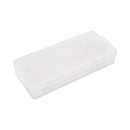 Super Stacker Pencil Box, Plastic, 8.25 X 3.75 X 1.5, Clear