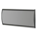 People Pointer Wall/door Sign, Aluminum Base, 8.75 X 4, Black/silver