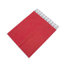 Crowd Management Wristbands, Sequentially Numbered, 10" X 0.75", Red, 100/pack