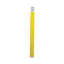 Crowd Management Wristbands, Sequentially Numbered, 10" X 0.75", Yellow, 100/pack