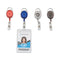 Carabiner-style Retractable Id Card Reel, 30" Extension, Assorted Colors, 20/pack