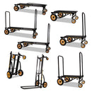 Multi-cart 8-in-1 Cart, 500 Lb Capacity, 33.25 X 17.25 X 42.5, Black